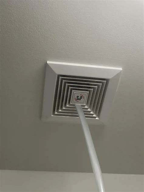 house ceiling has a metal cylinder smoke|How to Eliminate the Smoke Odor From Vents .